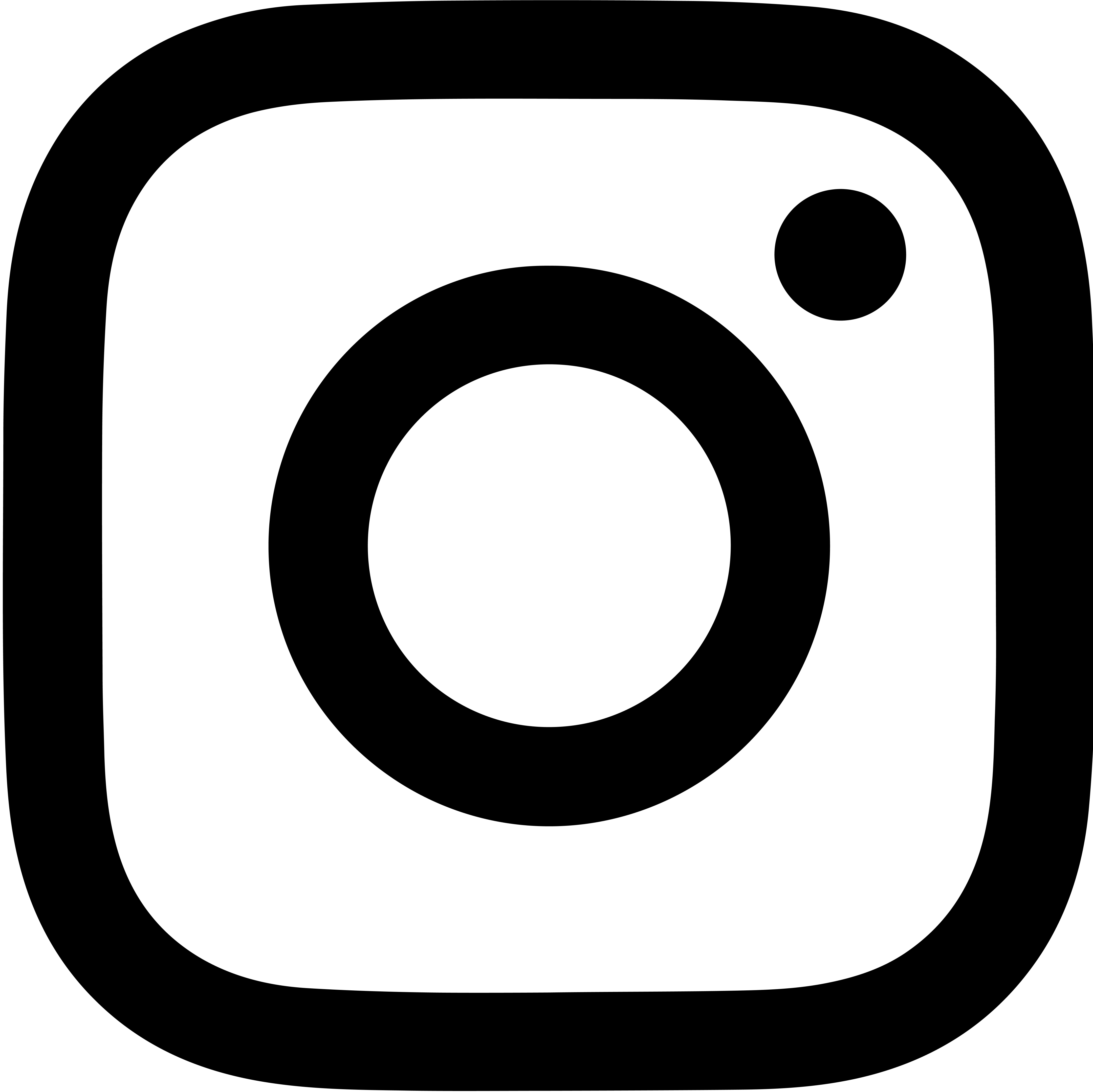 Instagram Glyph Black